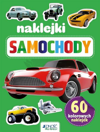 Samochody. 60 kolorowych naklejek
