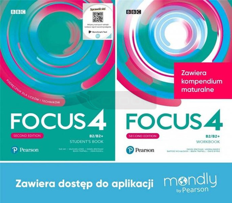 Focus 4 2ed SB + WB + dostęp Mondly