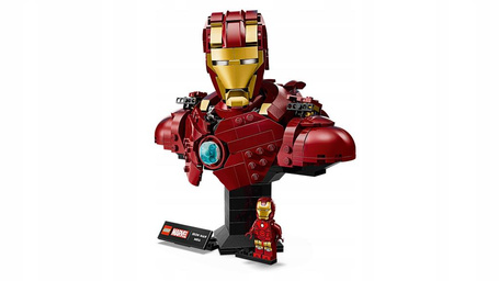 LEGO MARVEL 76327 POPIERSIE IRON MANA MK4 zestaw klocków dla 18+