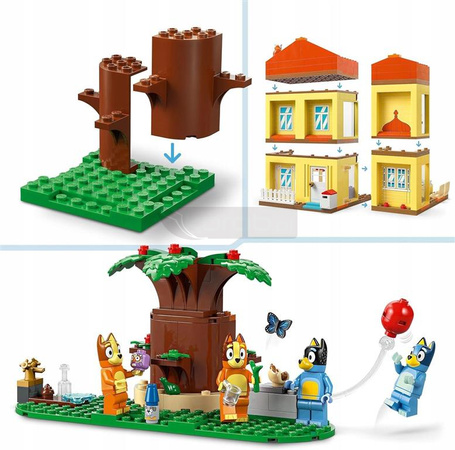 LEGO BLUEY 11203 DOM RODZINNY BLUEY zestaw dla dzieci +4 lata