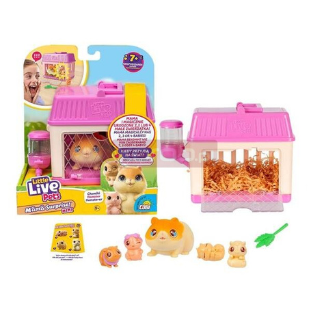 Little Live Pets. Mama surprise mini Chomiczek