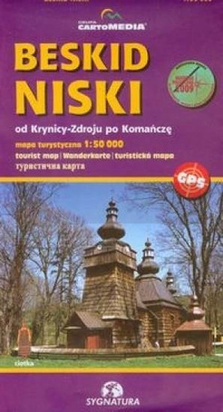 Beskid Niski mapa turystyczna 1:50 000