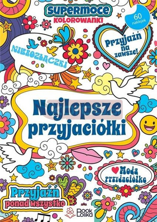 Najlepsze przyjaciółki. SuperMoce kolorowanki