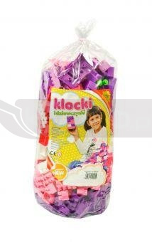 Klocki konstrukcyjne 28mm worek dla dziewczyn