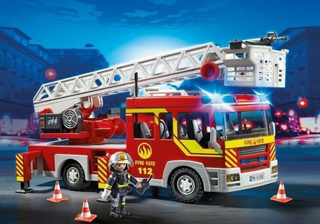 PLAYMOBIL 5362 Samochód strażacki z drabiną, światłem i dźwiękiem