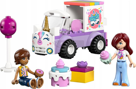 KLOCKI LEGO FRIENDS 42675 Jednorożcowa dostawa tortu, zestaw +4 lata
