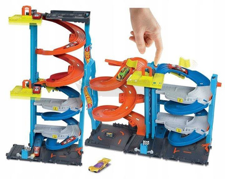 HOT WHEELS ZESTAW WYŚCIGOWA WIEŻA z transformacją HKX43