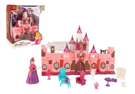 Zamek księżniczki z lalką