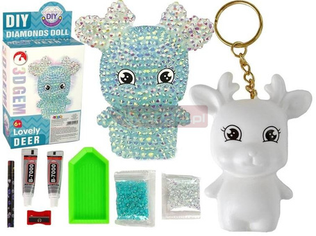 Zestaw DIY Diamentowy Renifer