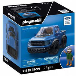 PLAYMOBIL CARS 71858 Ford F-150 Raptor zestaw +5 lat