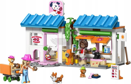 KLOCKI LEGO FRIENDS 42677 Piekarnia z psimi przysmakami, zestaw klocków +6