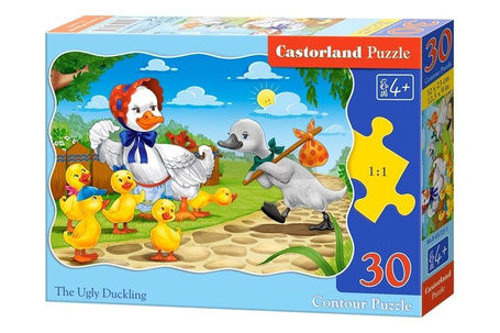 Puzzle 30 Brzydkie Kaczątko CASTOR