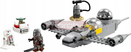 LEGO STAR WARS 75410 MYŚLIWIEC N-1 MANDO I GROGU, zestaw klocków +4