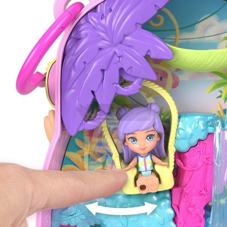 LALKA POLLY POCKET ANANASOWA MAŁPKA zestaw do zabawy dla dzieci +4 lata JKC49