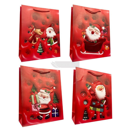 Torebka prezentowa L Boże Narodzenie mix