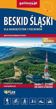 Mapa - Beskid Śląski 1 : 25 000 w.2022