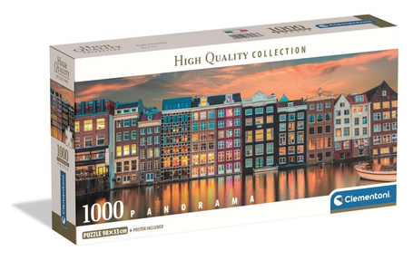 Puzzle 1000 Panorama Bright Amsterdam