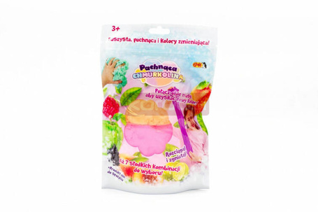 Masa plastycza Pachnąca Chmurkolina 1 pack, seria 4, Mix kolorów (2x30g) Różowy+pomarańczowy (brzoskwinia)
