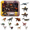 JURASSIC WORLD ODRODZENIE Dinozaury minifigurki zestaw 15 figurek JGB53