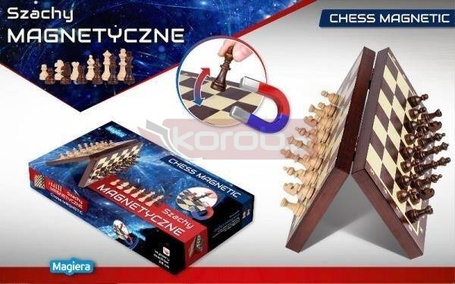 Szachy magnetycczne 28cm