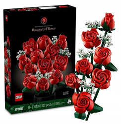 LEGO ICONS 10328 BUKIET RÓŻ prezent KWIATY KWIATKI KWIAT