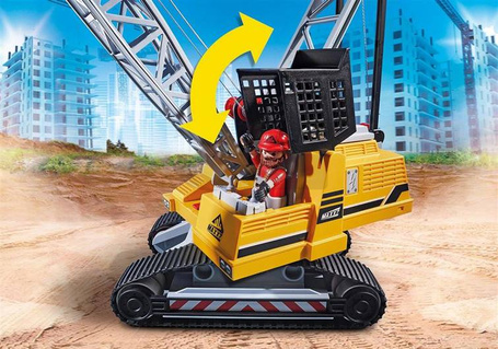 PLAYMOBIL City Action 70442 Koparka linowa