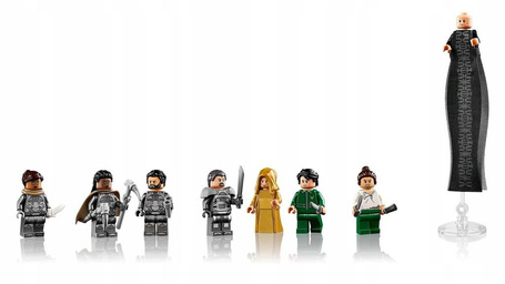 LEGO ICONS 10327 DUNE DIUNA ATREIDES ROYAL ORNITHOPTER zestaw klocków +18
