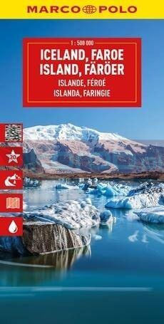 Mapa drogowa Islandia 1:500 000