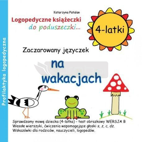 Zaczarowany języczek na wakacjach 4 latki