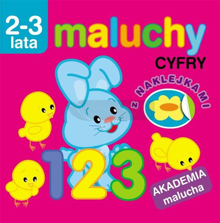 Akademia malucha. Maluchy. Cyfry z naklejkami