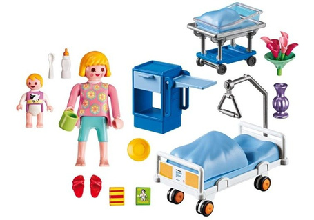 PLAYMOBIL 6660 Sala chorych z łóżkiem dla niemowlaka
