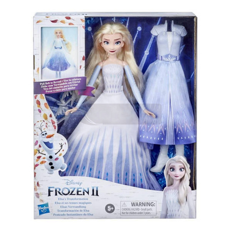 Lalka Frozen 2 Elsa Magiczna przemiana
