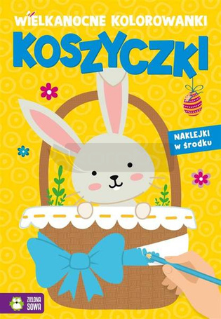 Wielkanocne kolorowanki. Koszyczki