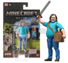 MINECRAFT MOVIE figurka filmowa STEVE + akcesoria JFR57