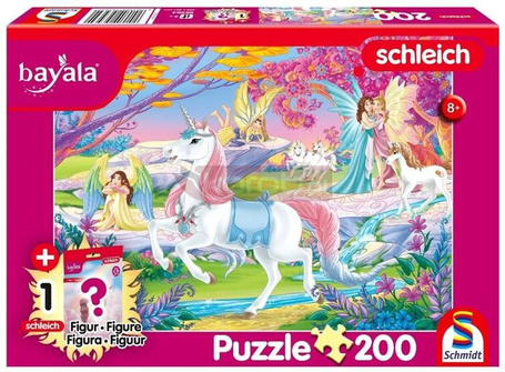 Puzzle 200 Magiczna kraina + figurka G3