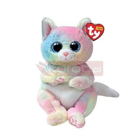 Beanie Bellies Jenni - tęczowy kot 15cm