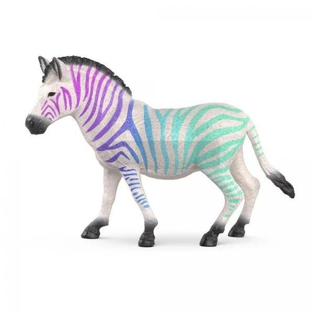 Zebra z tęczowym wzorem Edycja na 90-lecie