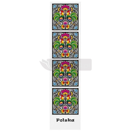 Zakładka do książki wycinanka łowicka FOLKSTAR