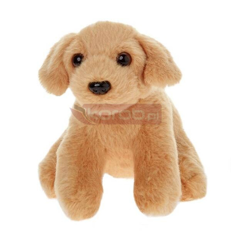 Pies siedzący brązowy 13cm