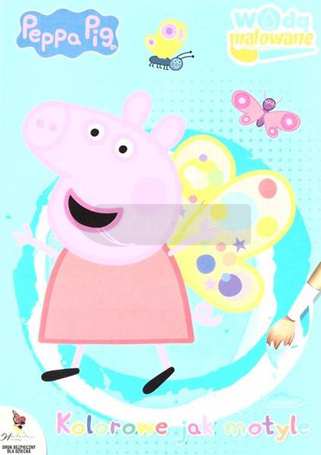 Peppa Pig. Kolorowe jak motyle