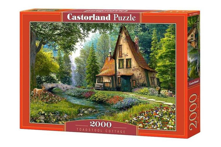 Puzzle 2000 Toadstool Cottage CASTOR