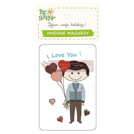 Magnes na lodówkę I love You