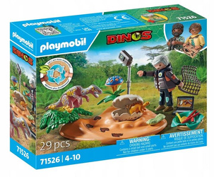 PLAYMOBIL DINOS 71526 GNIAZDO STEGOSAURUSA I ZŁODZIEJ JAJ zestaw dla dzieci