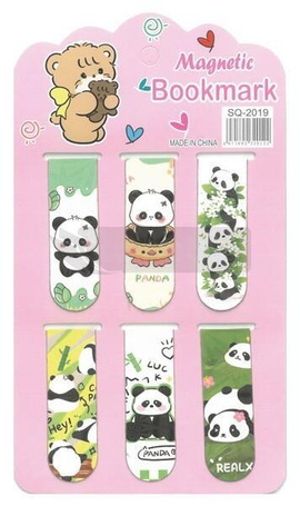 Zakładka do książek magnetyczna Panda