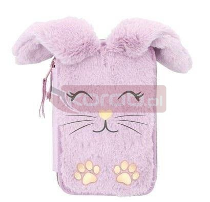 Piórnik potrójny z wyp Astrabag Fluffy Bunny ASTRA