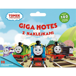 Tomek i Przyjaciele. Giga notes z naklejkami