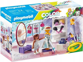 PLAYMOBIL CRAYOLA 71373 ZESTAW DO PROJEKTOWANIA MODY