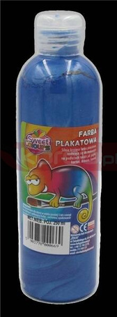 Farba dekoracyjna metaliczna niebieska 250ml