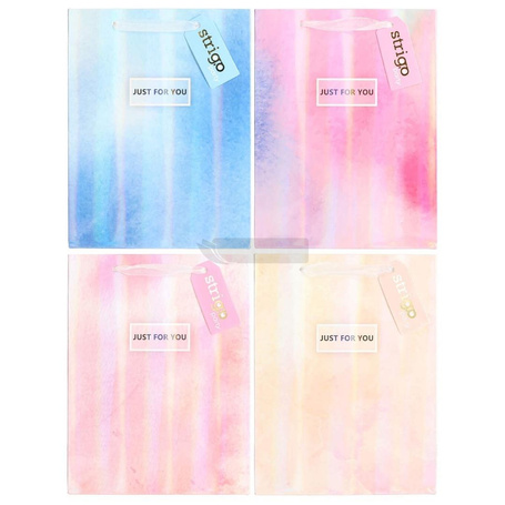Torba prezentowa Party 18x23x10cm mix STRIGO