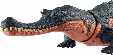 JURASSIC WORLD DINOZAUR Gryposuchus Figurka z dźwiękiem i funkcją ataku HTK71